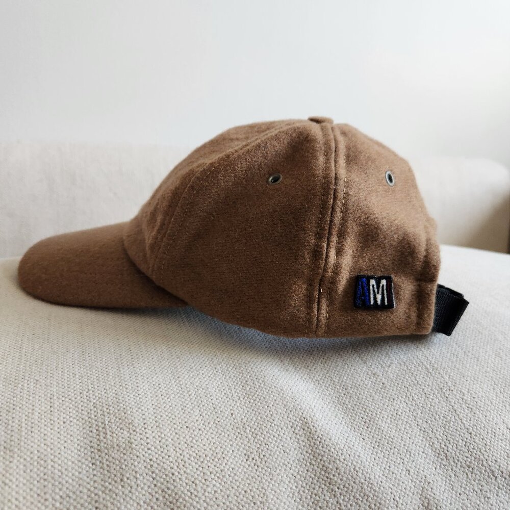 AMI Paris Alexandre Mattiussi Camel Wool Hat